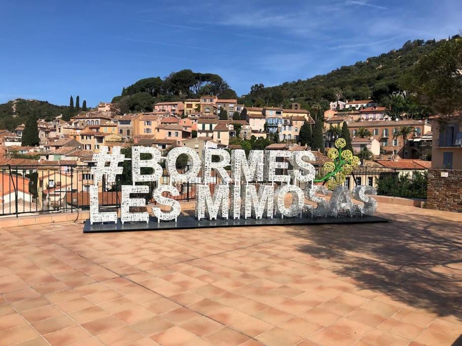 Agreable T3, Bormes Les Mimosas Lägenhet Exteriör bild